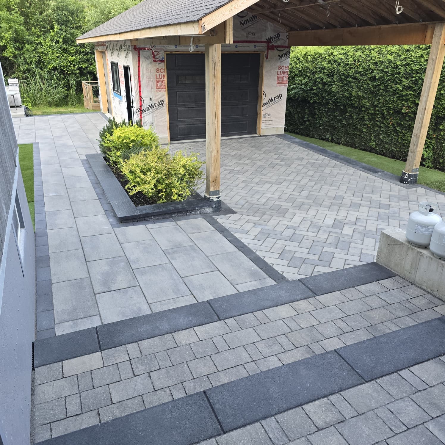 The Herringbone Driveway - photo 3